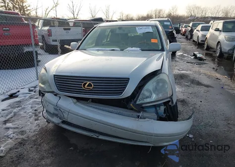 2001 Lexus Ls 430 from USA, damaged, VIN JTHBN30F210030679